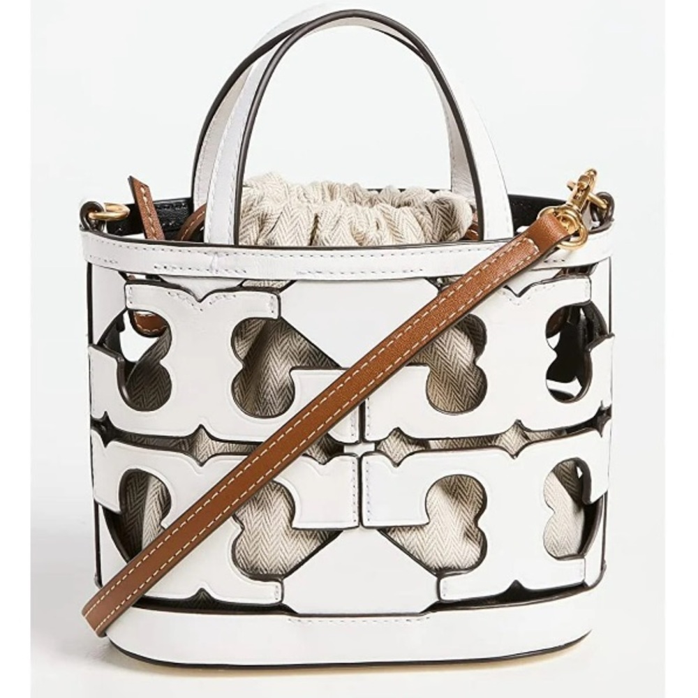 Tory Burch Ella Cut Out Logo Mini Tote